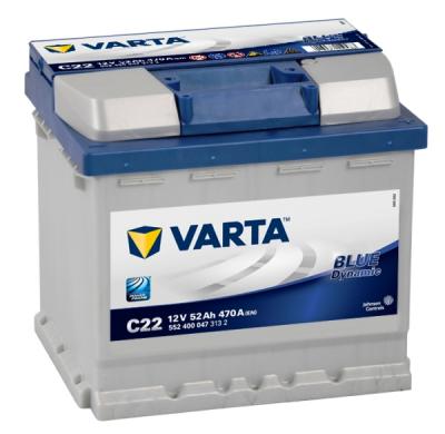 Аккумулятор Varta Blue Dynamic 52 А/ч (С22)