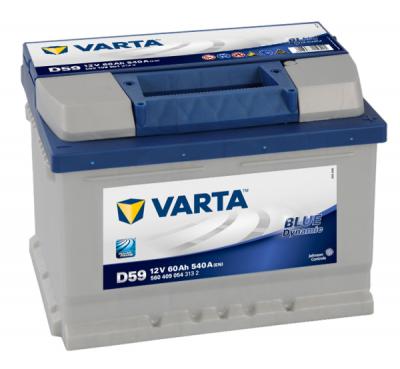 Аккумулятор Varta Blue Dynamic 60 А/ч (D59)